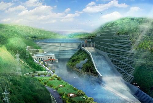 阿拉山口老挝南塔河1号水电站项目